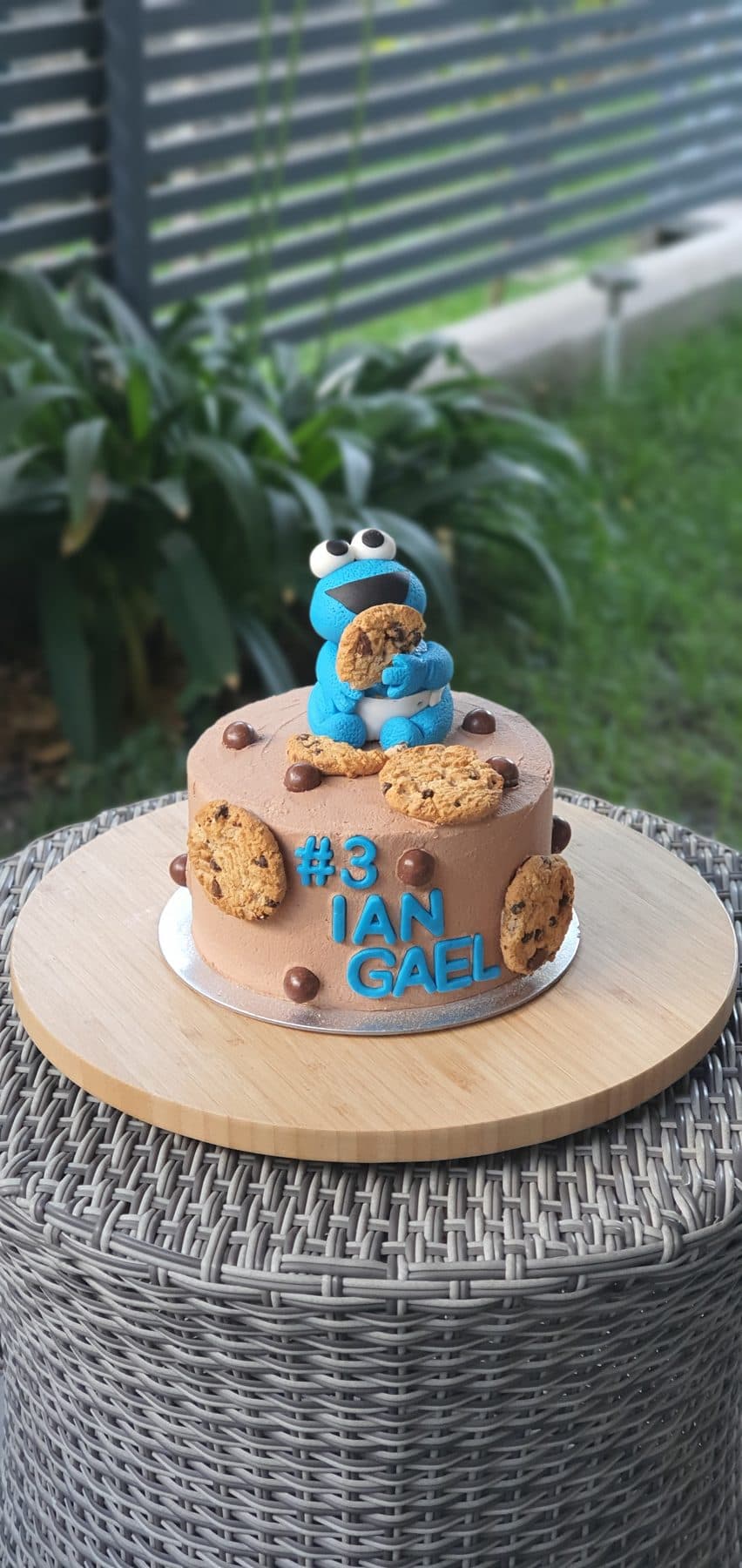Tarta temática de Comegalletas en fondant